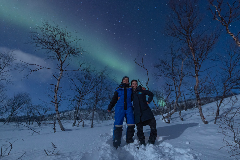 Tromso: Persecución de auroras boreales en autobús en ENG, FR o ESExcursión a la Aurora Boreal con guía de habla inglesa