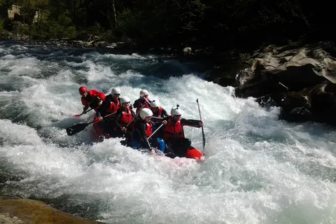 Bagni di Lucca : Rafting sur le ruisseau Lima