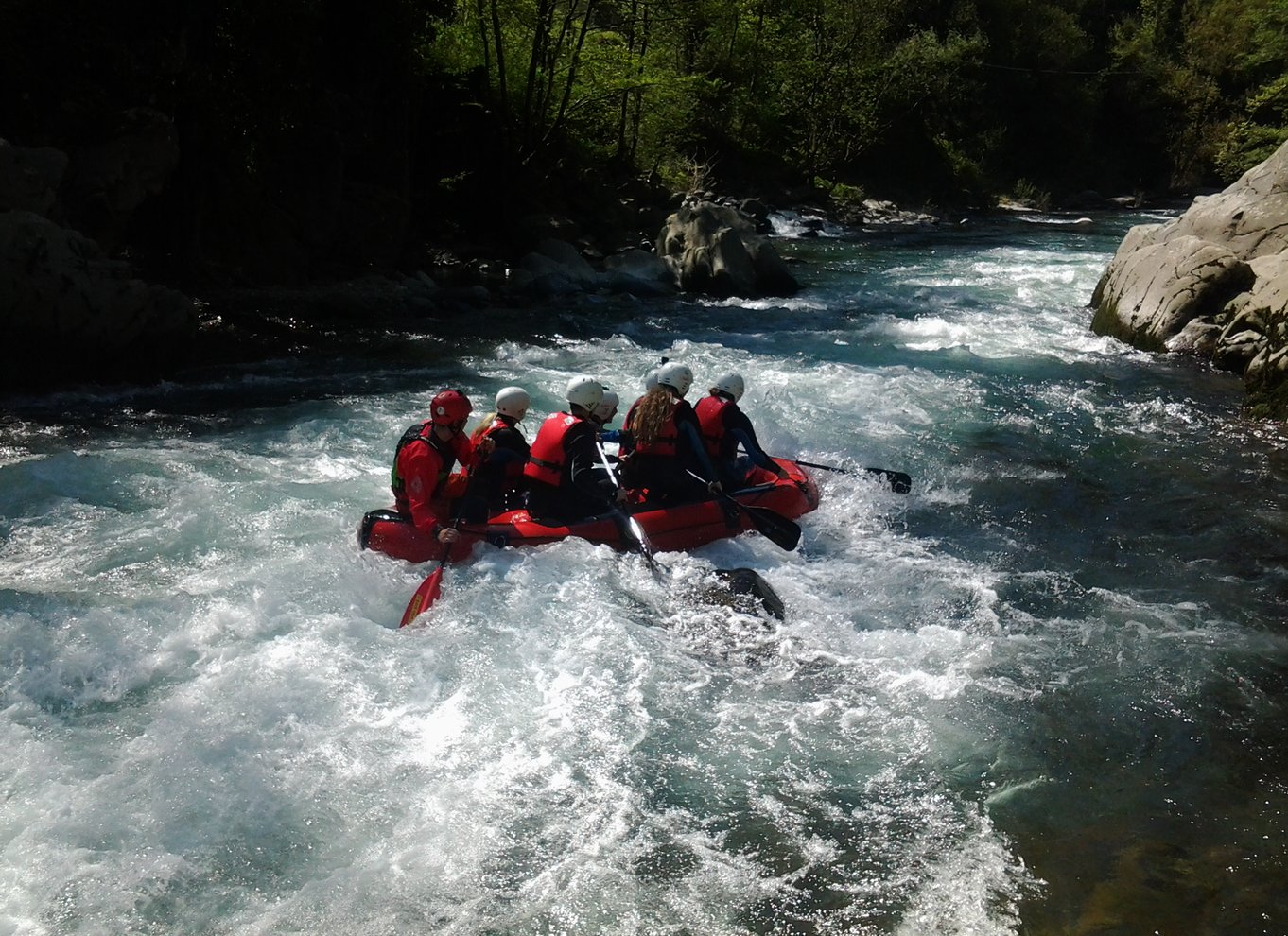 Bagni di Lucca: Rafting-tur på Limabækken