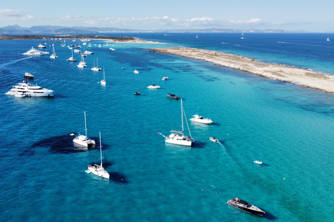 From Ibiza: Island Highlights &amp; Formentera Private Boat Tour