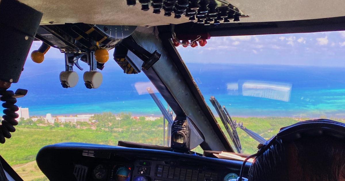 helicopter tours cancun