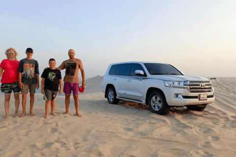 Doha: Safari nel deserto rilassante - Corsa sulle dune in 4x4 (Safari privato)