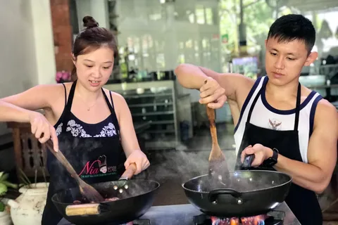 Bali : Cours de cuisine balinaise et visite du marché