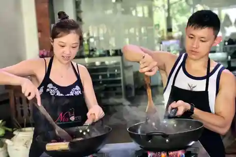 Bali : Cours de cuisine balinaise et visite du marché