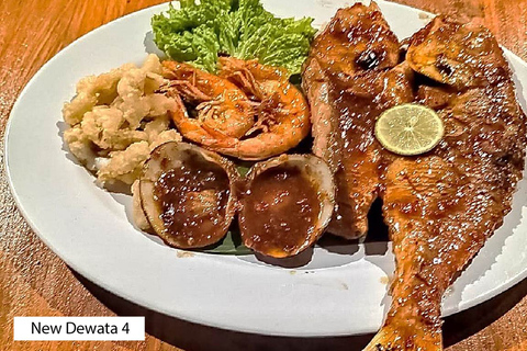 New Dewata Café : Dîner de fruits de mer à Jimbaran BaliPaquet Dewata E