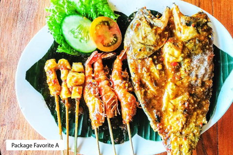 New Dewata Café: Seafood Dinner in Jimbaran Bali Package Favorite A