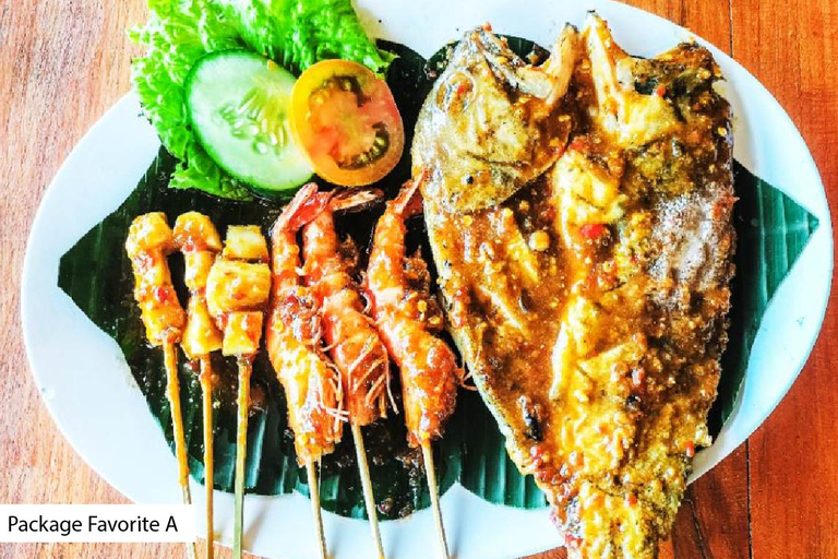 New Dewata Café: Seafood Dinner in Jimbaran Bali Package Favorite A