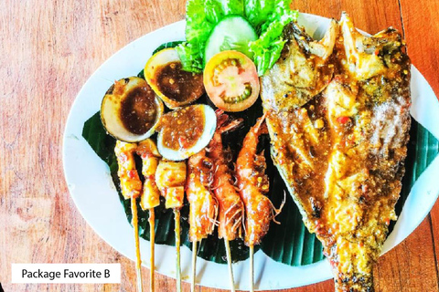 New Dewata Café: Seafood Dinner in Jimbaran Bali Package Favorite B