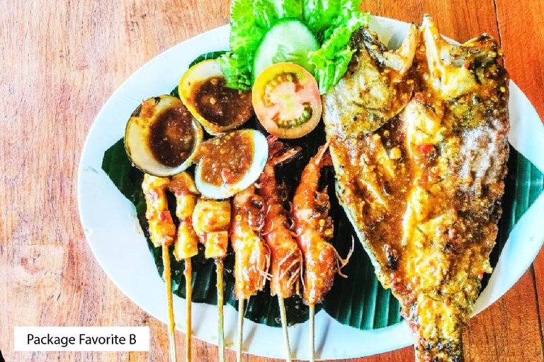 New Dewata Café: Seafood Dinner in Jimbaran Bali Package Favorite A