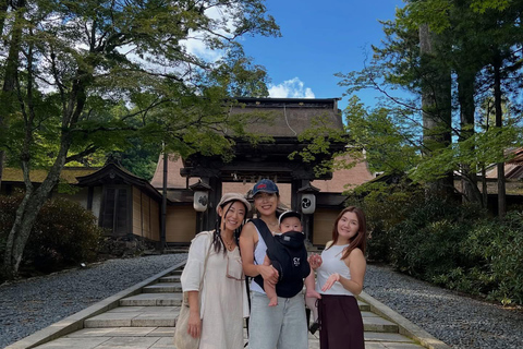 From Osaka/Kyoto: Mt. Koya & Nachi Falls Private Day Trip