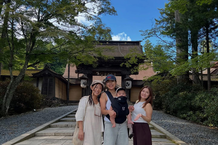 From Osaka/Kyoto: Mt. Koya & Nachi Falls Private Day Trip