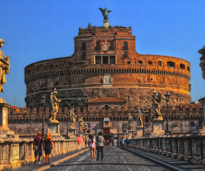 Rom: Castel Sant'Angelo: Biljett och audioguide för att hoppa över linjen