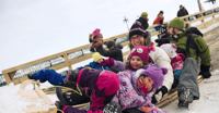 Quebec City, Old Quebec Toboggan Ride with Hot Chocolate - Hizvo