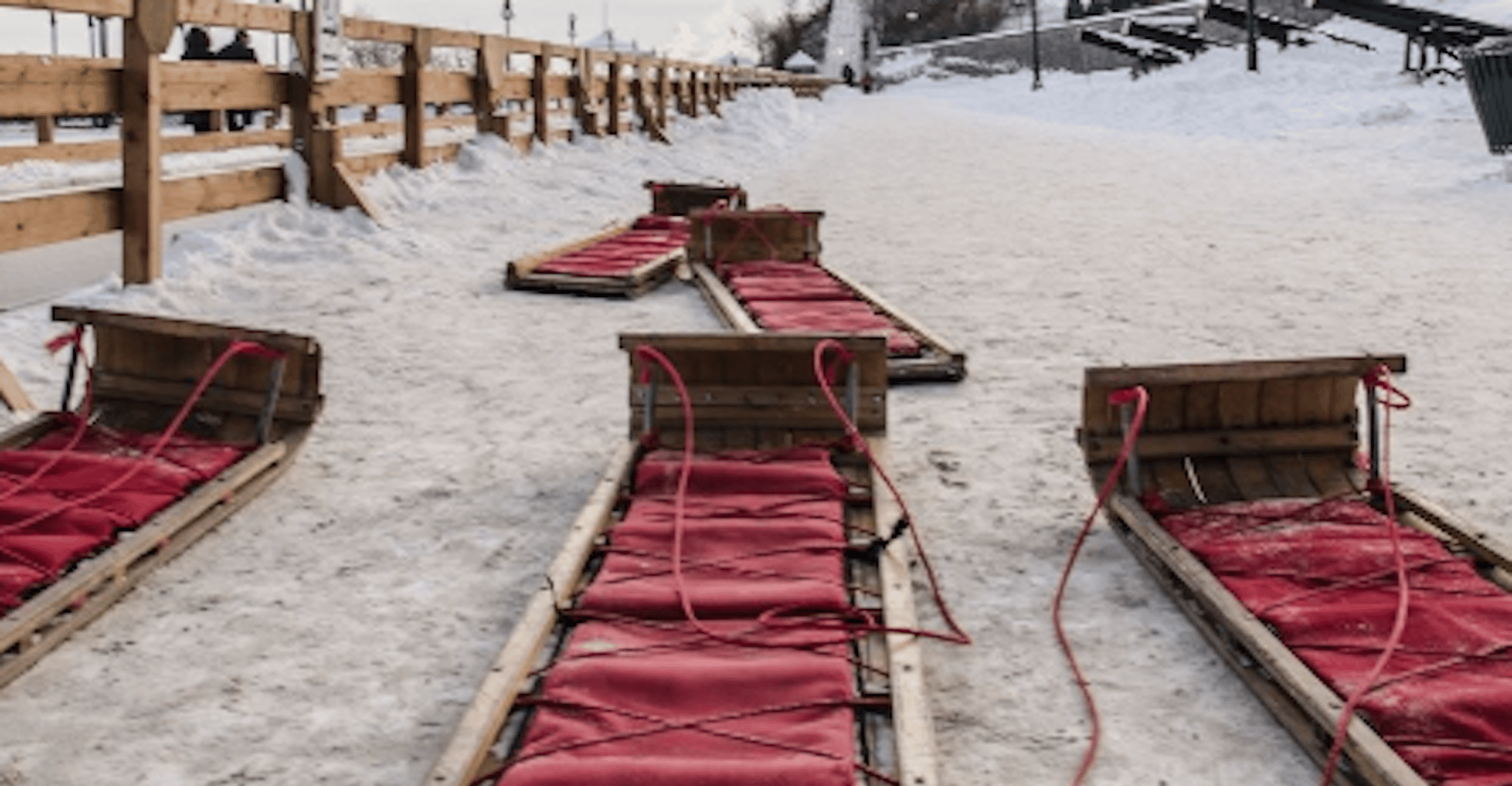 Quebec City, Old Quebec Toboggan Ride with Hot Chocolate - Hizvo