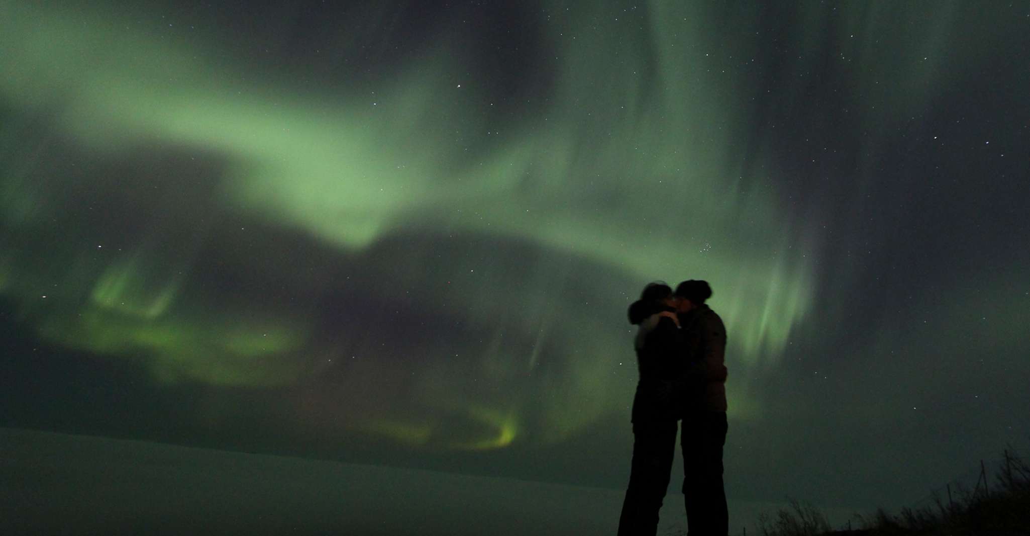 De Kiruna, Northern Lights a guidé Husky Sledding Adventure - Hizvo