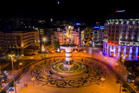 Skopje: visite à pied de la ville néoclassique