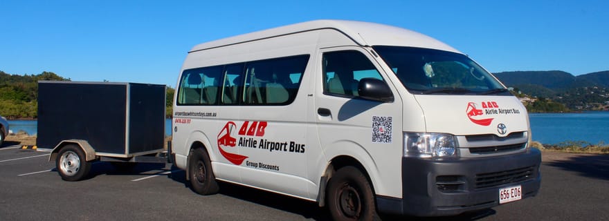 Airlie Beach: transfer van/naar Whitsunday Coast Airport