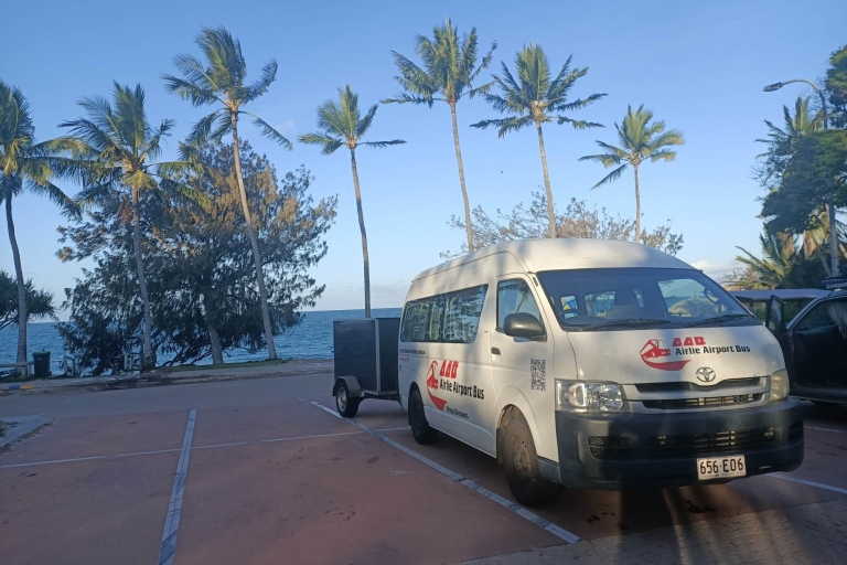 Airlie Beach: Transfer from/to Whitsunday Coast Airport Express transfer - Whitsunday Coast Airport to Airlie beach