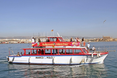 Palma de Mallorca: 1-Hour Sightseeing Boat Tour From Av. de Gabriel Roca: 1-Hour Sightseeing Boat Tour