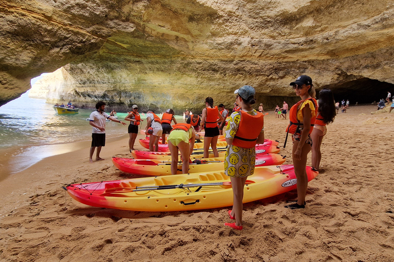 Benagil: Caves, Beaches, and Secret Spots Guided Kayak Tour