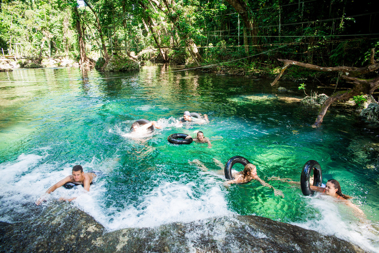 Efate: Tropical Nature Excursion with Swimming Efate: Eden on the River Swim & Play with Transfers
