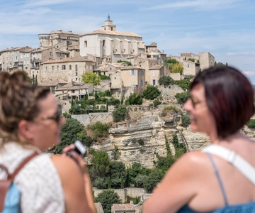 Da Aix-en-Provence: Tour di mezza giornata dei villaggi collinari del Luberon