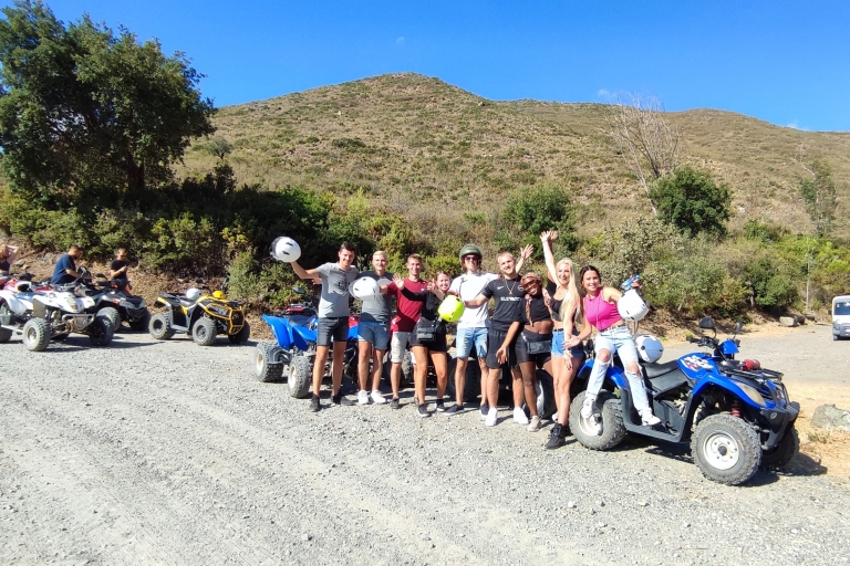 Málaga: 2-stündige geführte Off-Road 2-Sitzer Quad-Tour in MijasMálaga: Geführte Quad-Touren in den Bergen von Mijas