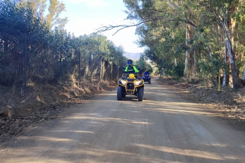 Málaga : 2 heures d'excursion guidée en quad biplace hors route à MijasMálaga : Aventure guidée en quad dans les montagnes de Mijas