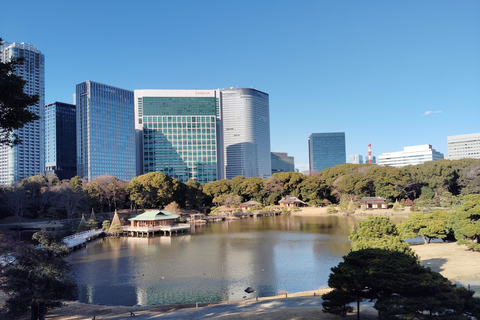Tokio: Kiyosumi, Hama-Rikyu en Kyu-Yasuda Tuin Tour