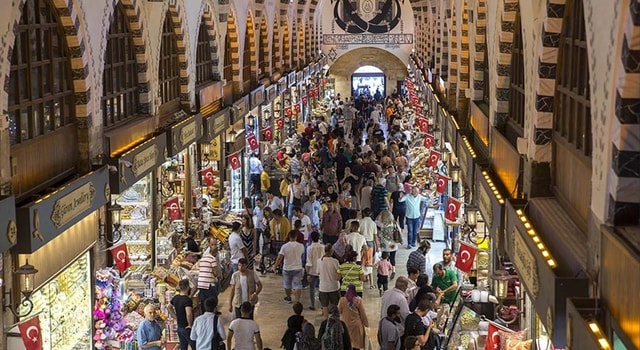 Istanbul: Guided Shopping Trip with Turkish Coffee Tasting