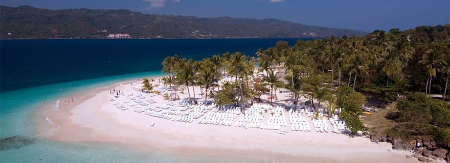 Au départ de Punta Canta : Croisière d'observation des baleines avec Cayo Levantado