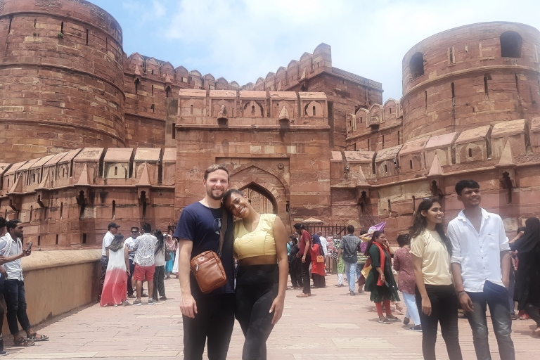 Van Delhi: 2-daagse Gouden Driehoek Tour naar Agra en JaipurVan Delhi: alleen privétour en vervoer door Agra en Jaipur