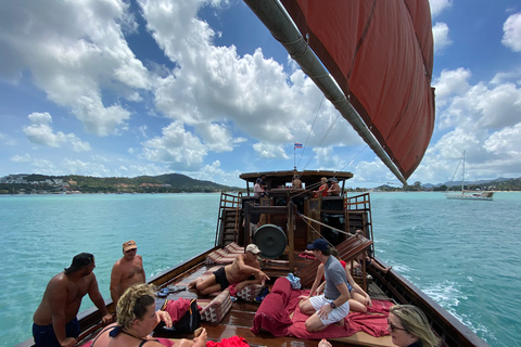 Koh Samui: Całodniowy rejs na wyspę Koh Phangan z zachodem słońcaKoh Samui: całodniowy rejs na wyspę Koh Phangan z zachodem słońca