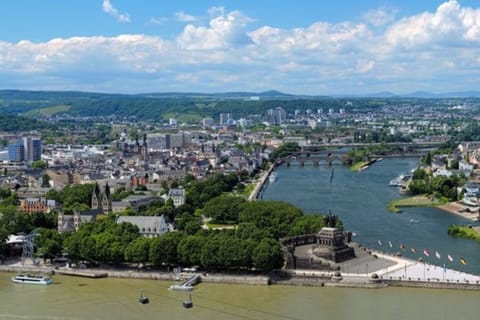 2-River Day-trip by boat to Koblenz and return from Alken