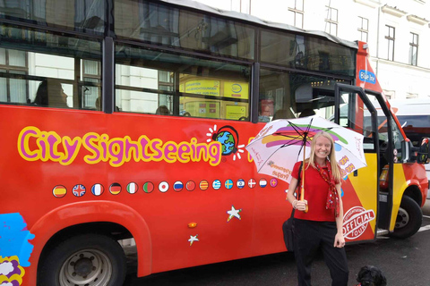 Prague: City Sightseeing HOHO Bus Tour &amp; Optional Boat Tour24-Hour Bus Ticket