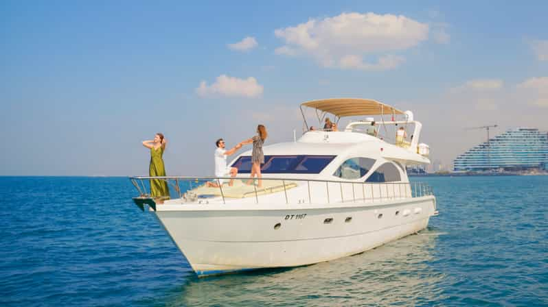 Dubai: Marina Yacht Cruise With Breakfast, Lunch, Or Dinner | GetYourGuide