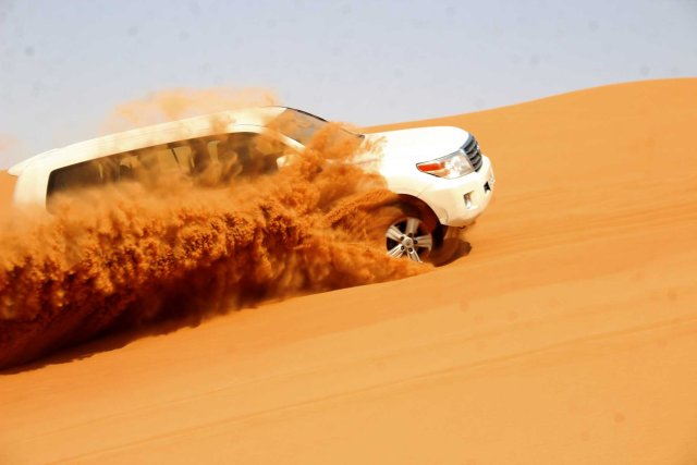 Dubai: Jeep Desert Safari, Camel Riding, ATV &amp; Sandboarding