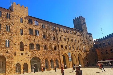 Florence: Volterra & San Gimignano Wine Tour with Lunch Chianti Tour with visit of San Gimignano & Volterra