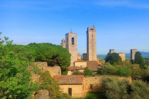 Florencja: Volterra i San Gimignano Wine Tour z lunchemChianti Tour z wizytą w San Gimignano i Volterra