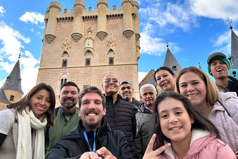 Au départ de Madrid : Excursion privée d'une journée à Avila et Ségovie