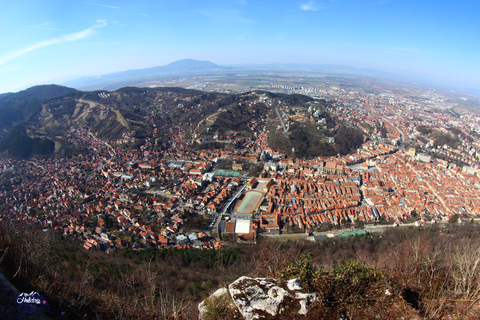 Brasov: Geführter Stadtrundgang mit Wein