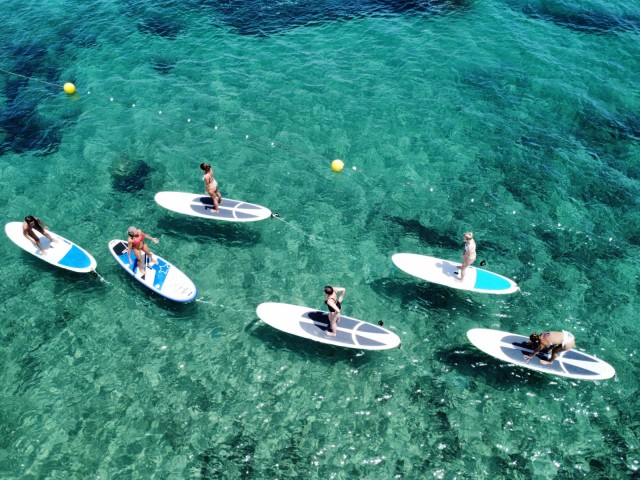 Visit Es Figueral Standup Paddleboarding Adventure in Ibiza