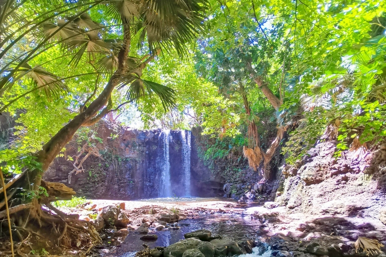 Mauritius: dziki wodospad na południowym wybrzeżu i naturalny basen