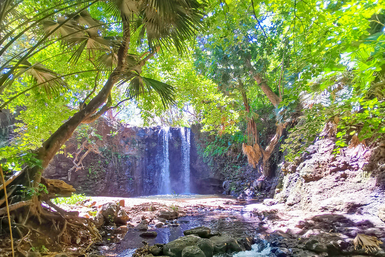 Mauritius: dziki wodospad na południowym wybrzeżu i naturalny basen