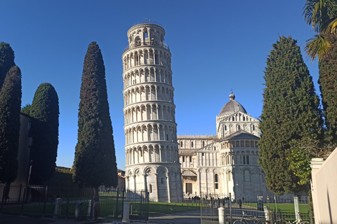 Da Firenze: Tour di mezza giornata di Pisa/Chianti con degustazione di viniOpzione standard