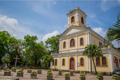 From Hong Kong: Private Macau Heritage Tour with transfer