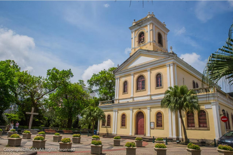 From Hong Kong: Private Macau Heritage Tour with transfer