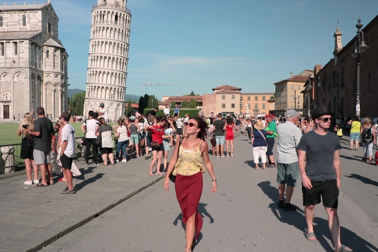 Ab Florenz: Halbtagestour nach Pisa am NachmittagHalb-selbstgeführte Tour auf Englisch