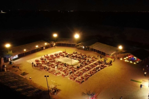 Dubaj: 6-godzinna wieczorna wycieczka na wielbłądzie z kolacją z grilla60-minutowe safari na wielbłądach i kolacja z grilla z prywatnym transferem
