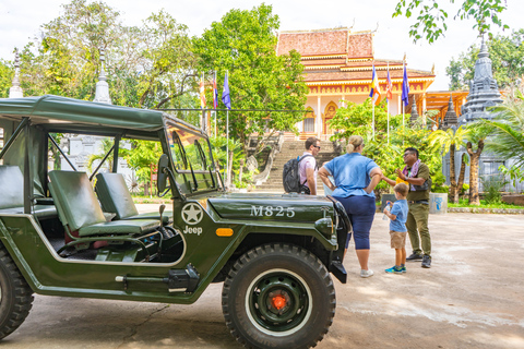 Siem Reap: excursão matinal de jipe pelo campo